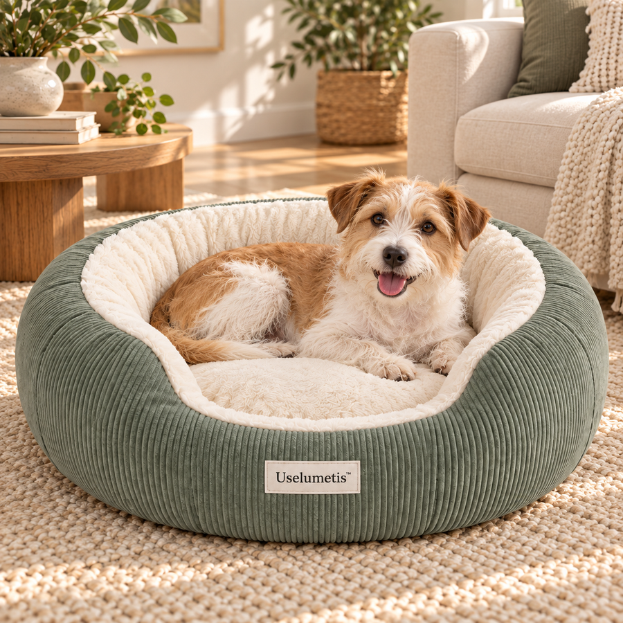 Uselumetis™ Round Nest Pet Bed