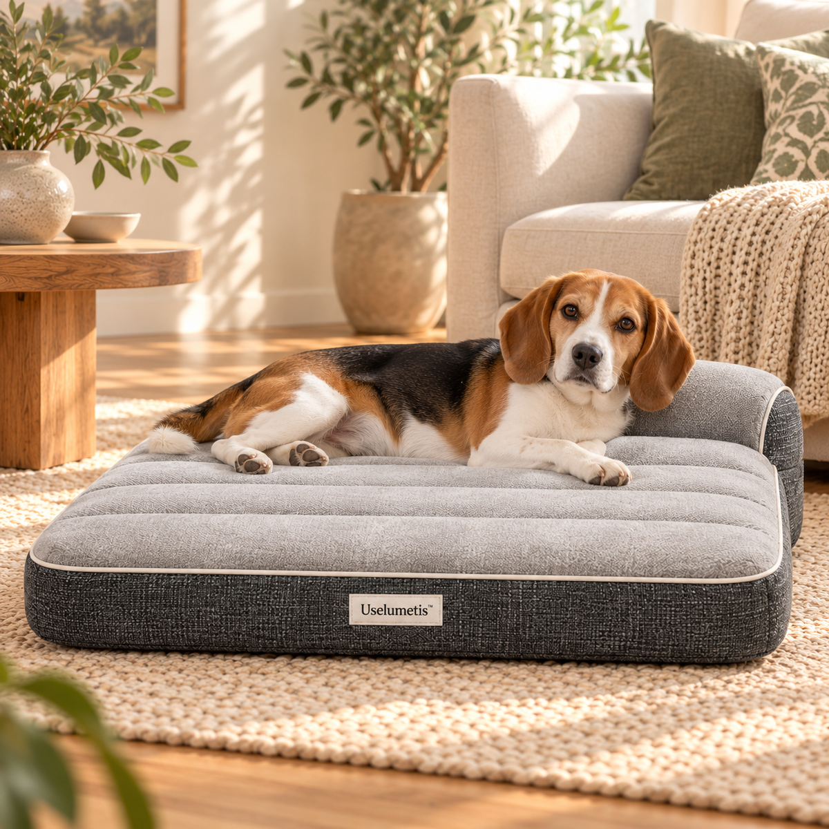 Uselumetis™ Headrest Lounger Pet Bed
