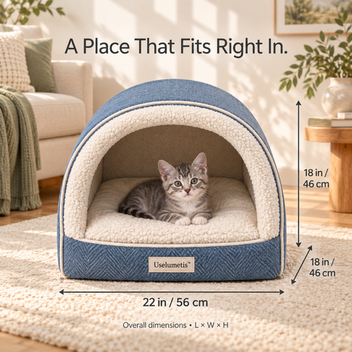 Uselumetis™ Archway Cave Pet Bed