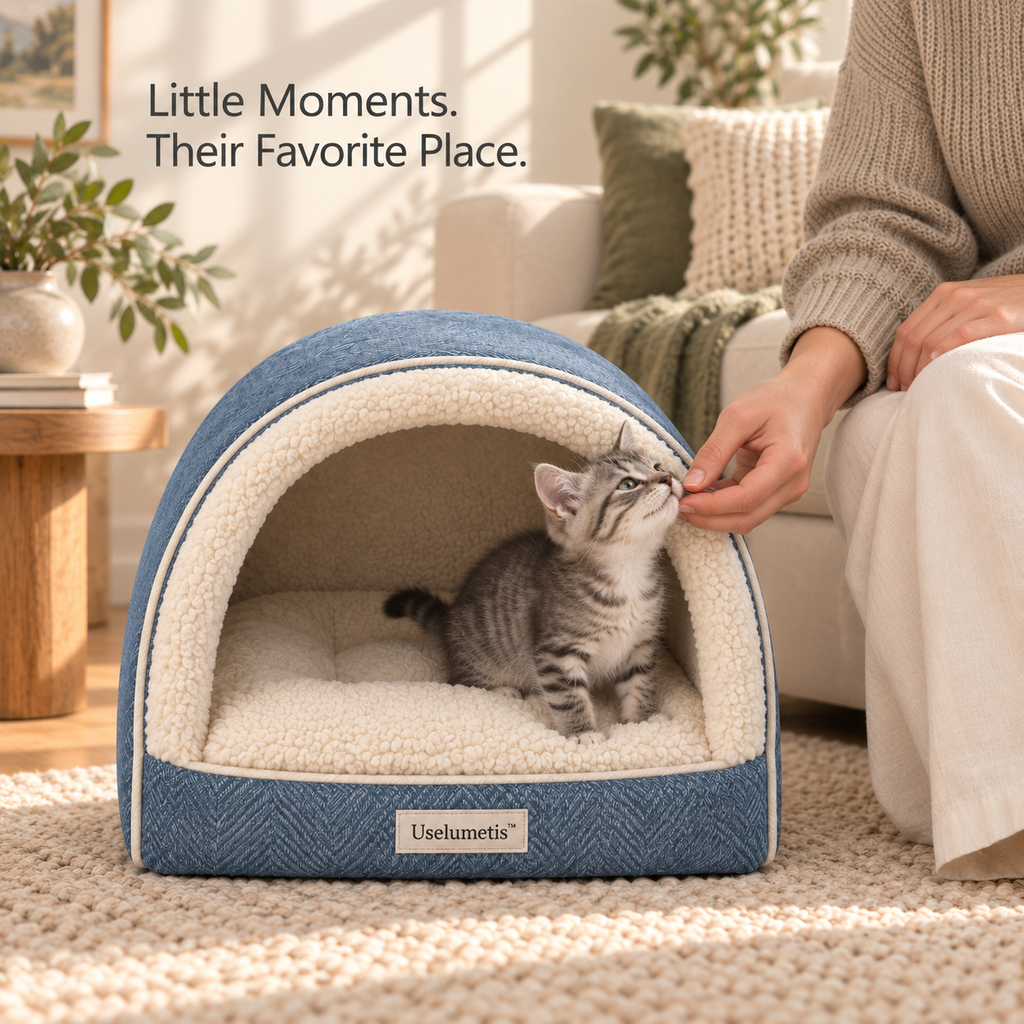 Uselumetis™ Archway Cave Pet Bed