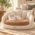 Uselumetis™ Scalloped Sofa Pet Bed