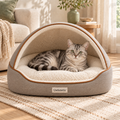 Uselumetis™ Open Canopy Pet Bed