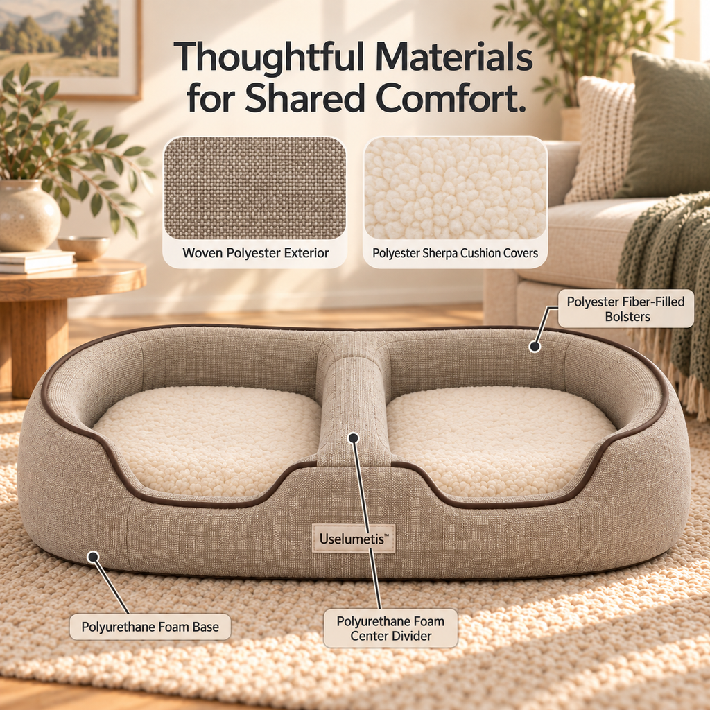 Uselumetis™ Double Nest Pet Bed